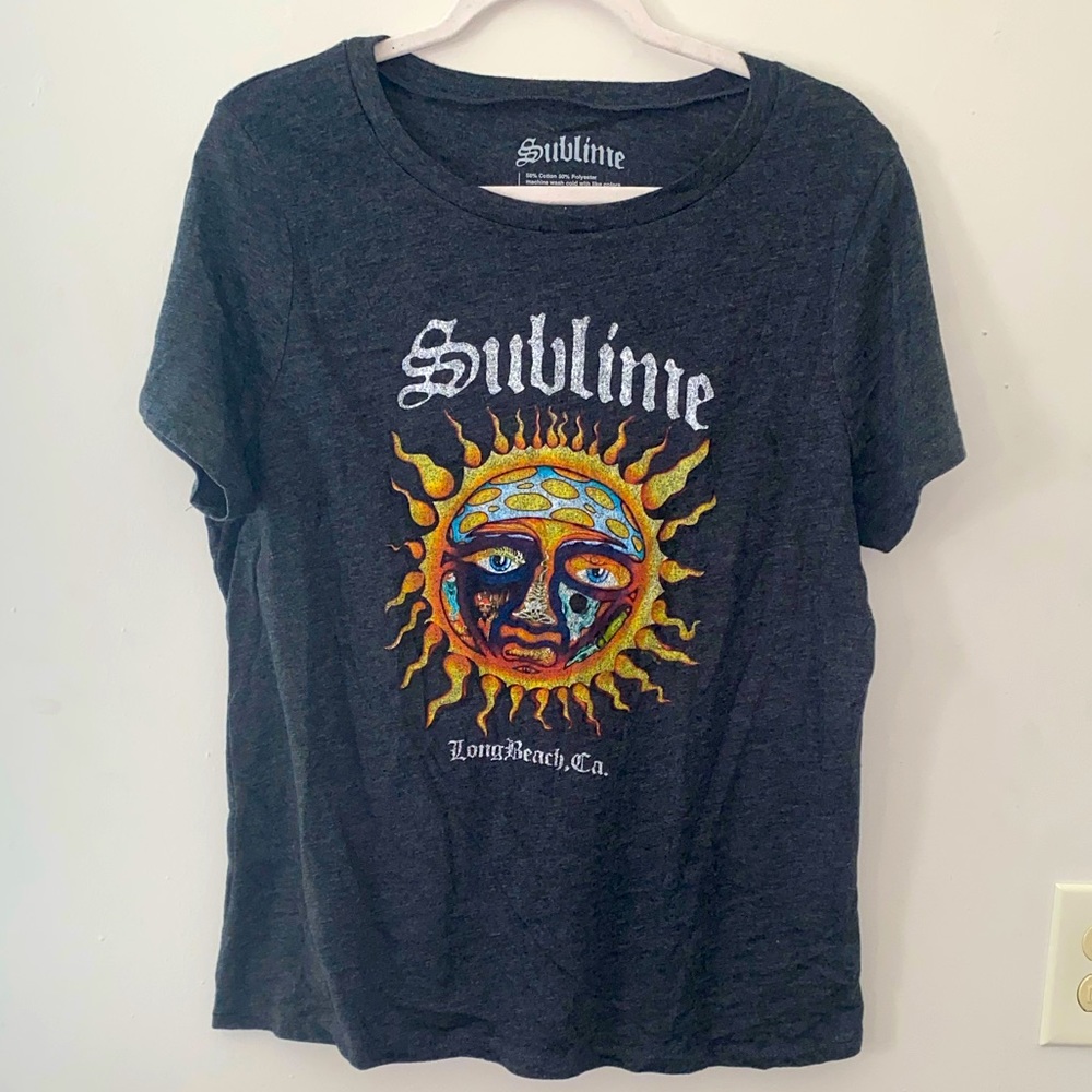 XXL Sublime graphic band tee t-shirt (plus)